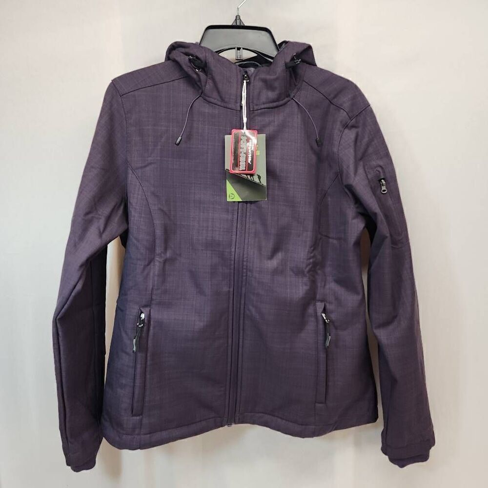 Outdoor Ventures Size M Women's waterproof and breathable softshell jacket, tran